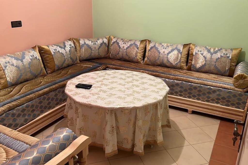 3 Zimmer Wohnung Corniche Nador Sidi Ali- Am Meer & Wifi Exteriér fotografie